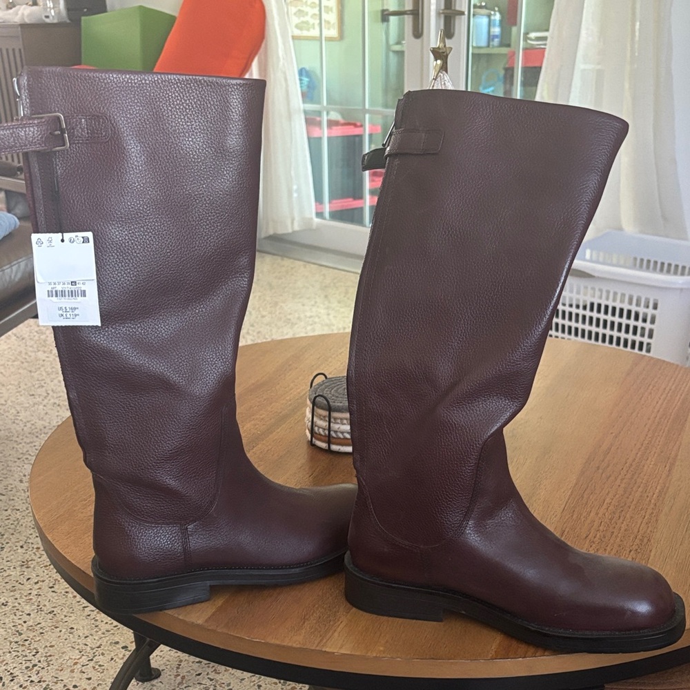 Zara Women's Brown Winter Boots